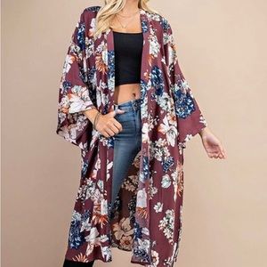 Duster kimono